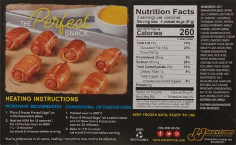 Original Pretzel Dog - calories, carbs, nutrition