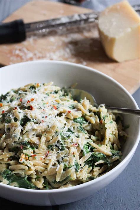 Orzo & Parmesan - calories, carbs, nutrition