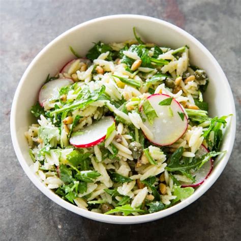 Orzo Salad w/Celery/Radish/Dill - calories, carbs, nutrition