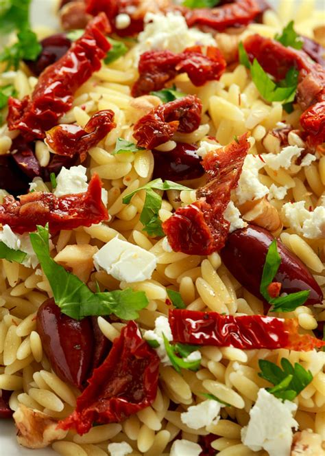 Orzo Salad with Sundried Tomatoes 3 oz - calories, carbs, nutrition