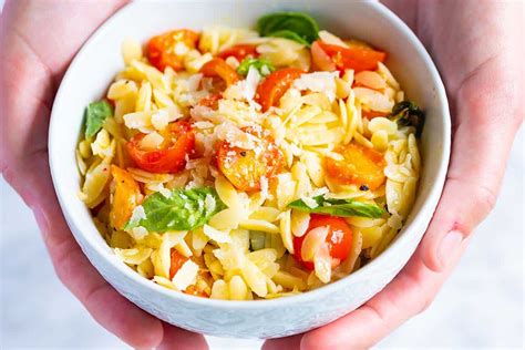 Orzo with Basil - calories, carbs, nutrition