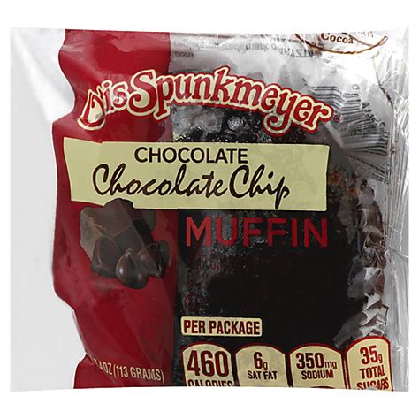 Otis Spunkmeyer Chocolate Chip Muffin - calories, carbs, nutrition