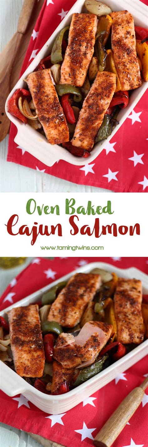 Oven Baked Cajun Spiced Salmon - calories, carbs, nutrition