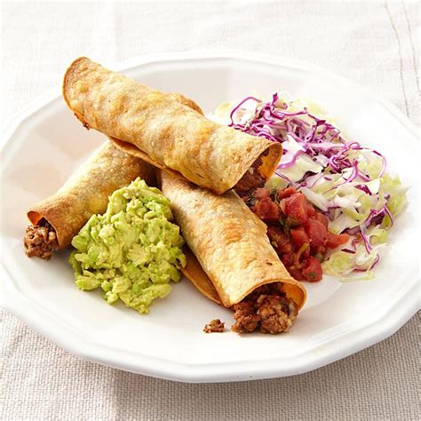 Oven-Fried Beef Taquitos - calories, carbs, nutrition