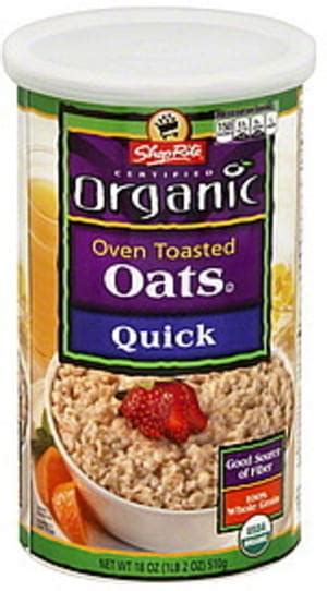 Oven Toasted Quick Oats - calories, carbs, nutrition