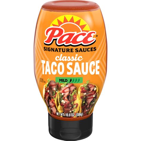 PACE, Green Taco Sauce - calories, carbs, nutrition