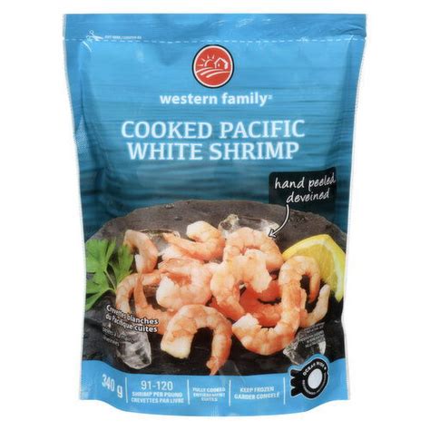Pacific White Shrimp - Cooked - calories, carbs, nutrition