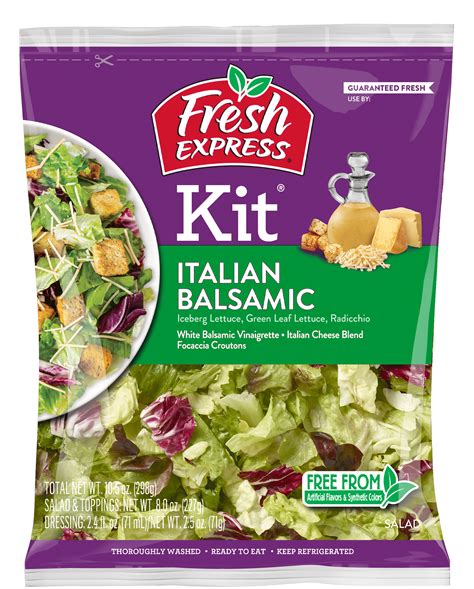 Packaged Salads - Bacon Lettuce Toss Kit - calories, carbs, nutrition