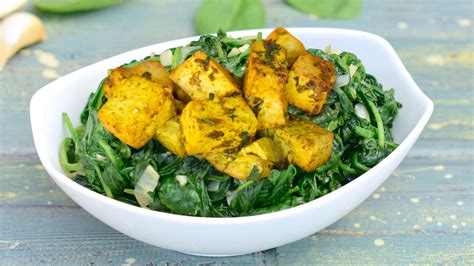 Palak Tofu - calories, carbs, nutrition