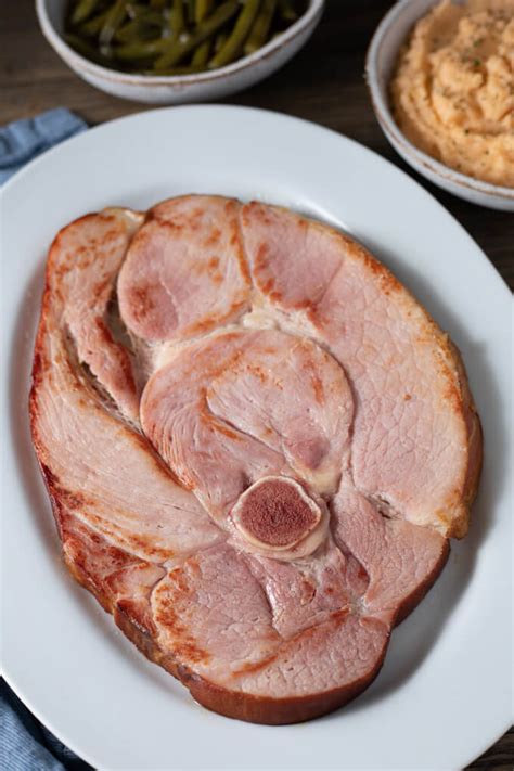 Pan Fried Ham Steak with Red-Eye Gravy - calories, carbs, nutrition
