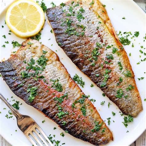 Pan Roasted Rainbow Trout - calories, carbs, nutrition