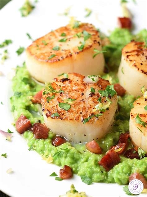 Pan-seared Scallops Gremolata - calories, carbs, nutrition