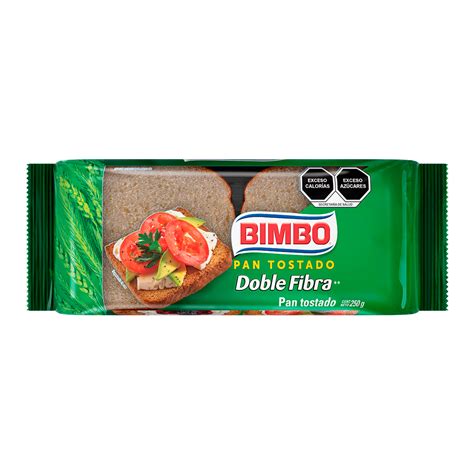 Pan Tostado Doble Fibra - calories, carbs, nutrition