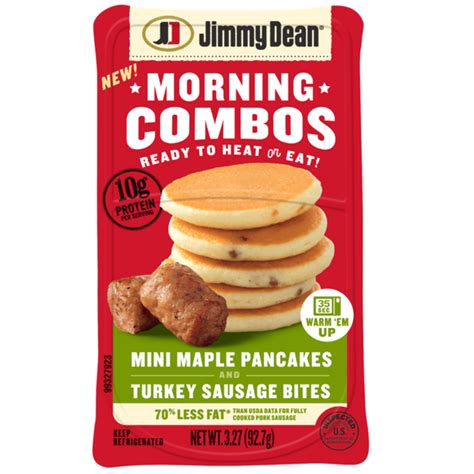 Pancakes and Turkey Sausage - calories, carbs, nutrition