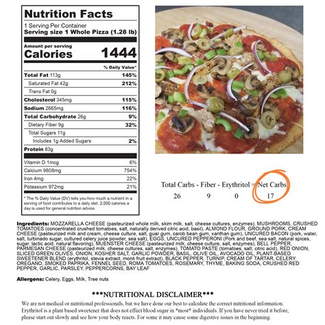 Pandinis Pizza 10" Supreme Meat-za - calories, carbs, nutrition