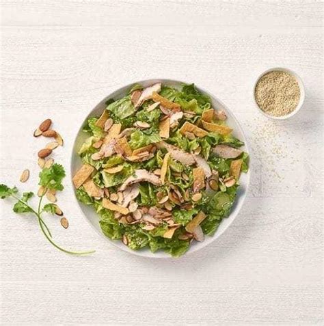 Pandinis Salad Entree Asian Sesame - calories, carbs, nutrition