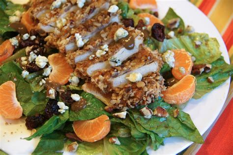 Panko Chicken, Pecan Salad - calories, carbs, nutrition