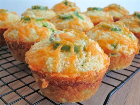 Parmesan Corn Muffins - calories, carbs, nutrition