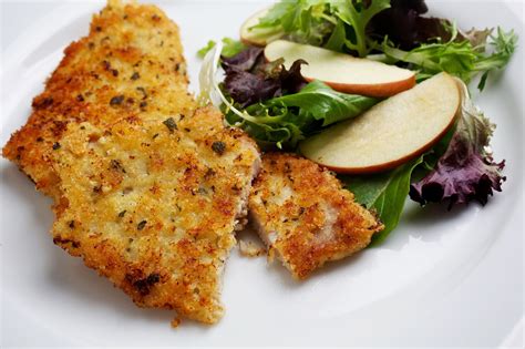 Parmesan Crusted Pork Paillards - calories, carbs, nutrition