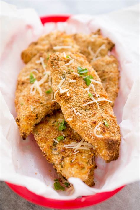 Parmesan Italian Chicken Tenders - calories, carbs, nutrition