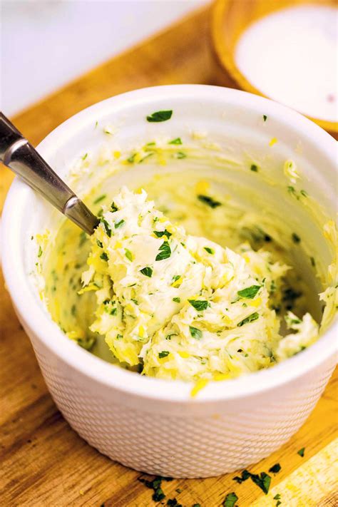 Parsley-Lemon Compound Butter - calories, carbs, nutrition