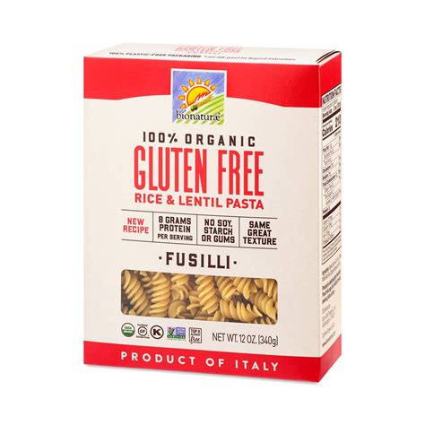 Pasta Fusilli Gluten Free Cooked Basic Method 4 oz - calories, carbs, nutrition