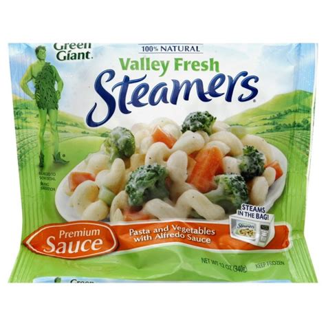 Pasta & Vegetabls with Alfredo Sauce - calories, carbs, nutrition