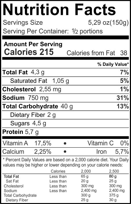 Pasta with Arrabbiata Sauce - calories, carbs, nutrition