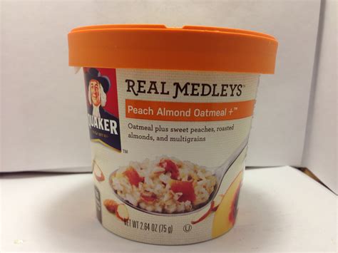 Peach Almond Oatmeal+ - calories, carbs, nutrition