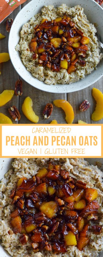 Peach-N-Pecan Oatmeal - calories, carbs, nutrition