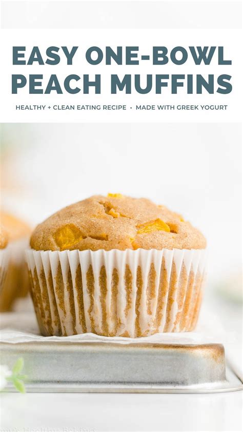 Peach Yogurt Muffin - calories, carbs, nutrition