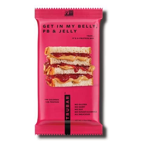 Peanut Butter and Jelly Bar - calories, carbs, nutrition