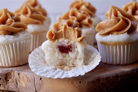 Peanut Butter and Jelly Cupcakes - calories, carbs, nutrition