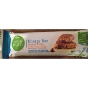 Peanut Butter Chocolate Chip Energy Bar - calories, carbs, nutrition