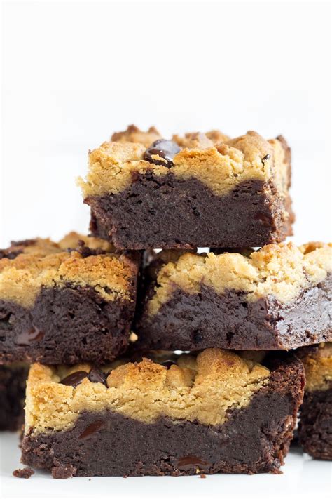 Peanut Butter Fudge Brownies - calories, carbs, nutrition