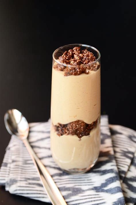 Peanut Butter Mousse Chocolate Parfait - calories, carbs, nutrition