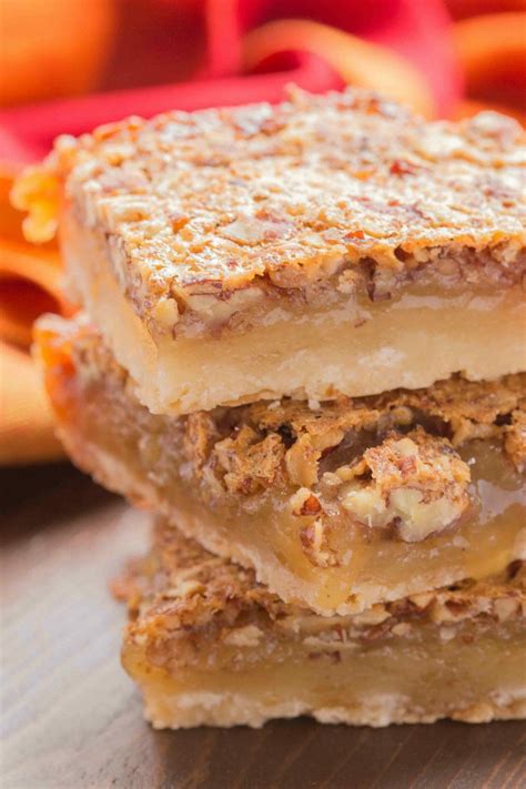 Pecan Pie Bar - calories, carbs, nutrition