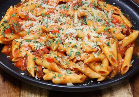 Penne Arrabbiata - calories, carbs, nutrition