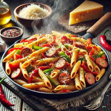 Penne, Hot Sausage (Bostwick) - calories, carbs, nutrition