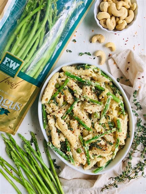 Penne Pasta with Asparagus & Fontina - calories, carbs, nutrition