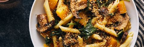 Penne with Mushrooms & Butternut Squash - calories, carbs, nutrition