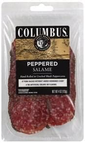 Peppered Salame - calories, carbs, nutrition