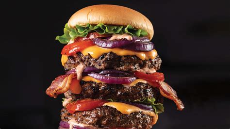 Pepperjack Stack Burger - calories, carbs, nutrition