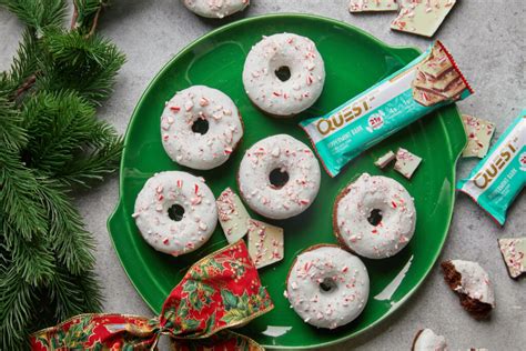 Peppermint Bark Donut - calories, carbs, nutrition