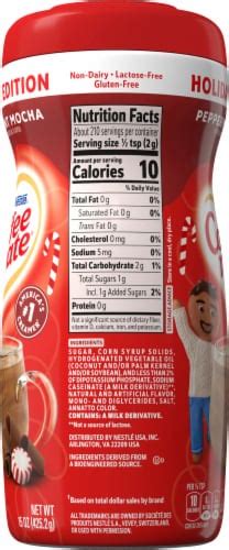 Peppermint Mocha-Non Fat no Whip - calories, carbs, nutrition