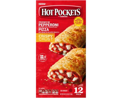 Pepperoni Pockets - calories, carbs, nutrition