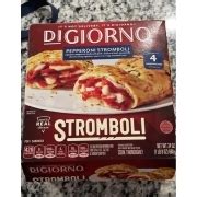 Pepperoni Stromboli - calories, carbs, nutrition