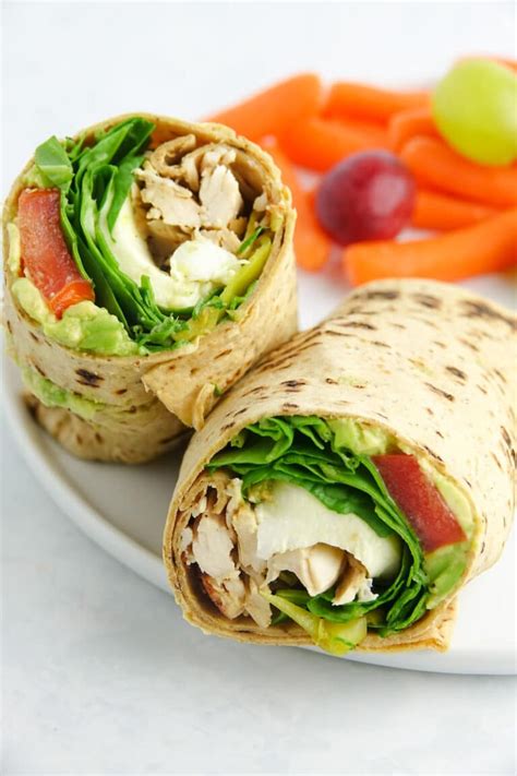 Pesto Chicken Wrap, Roasted Peppers - calories, carbs, nutrition