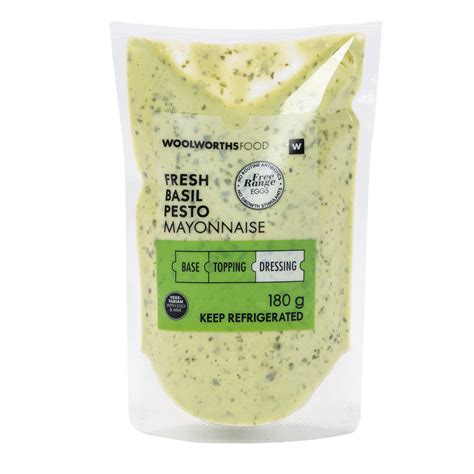 Pesto Mayonnaise Dressing - calories, carbs, nutrition