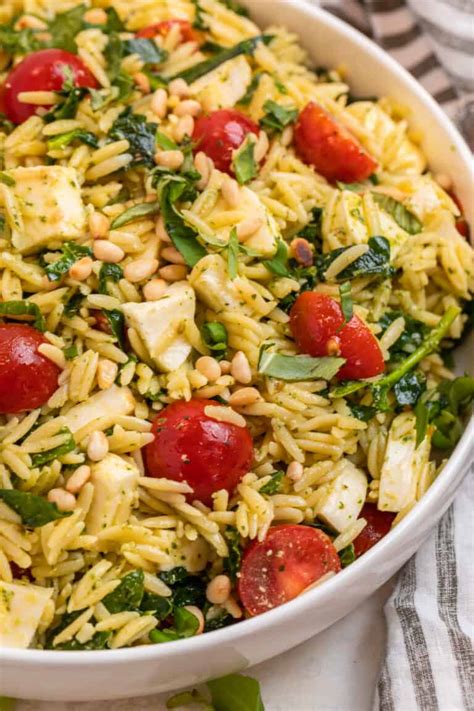 Pesto Orzo with Cherry Tomatoes, Capers and Lemon - calories, carbs, nutrition